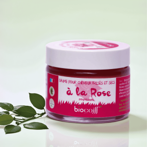 Baume Rose Cheveux Secs et Épais - Nutrition Intense 50ml