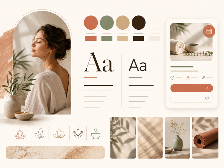 Identité visuelle et planche d'ambiance de Soklaé